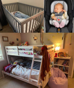 Bed, Bunkbed, Carseat